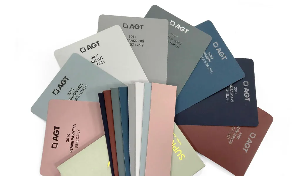 TECE Dekor amplía su gama con la colección completa de AGT – Más de 120 nuevos colores ya disponibles