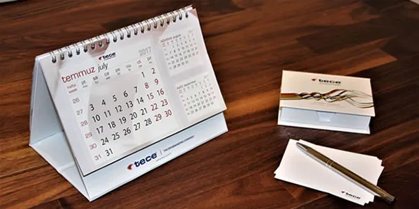 КАЛЕНДАРЬ И НОУТБУК TECE НА 2017