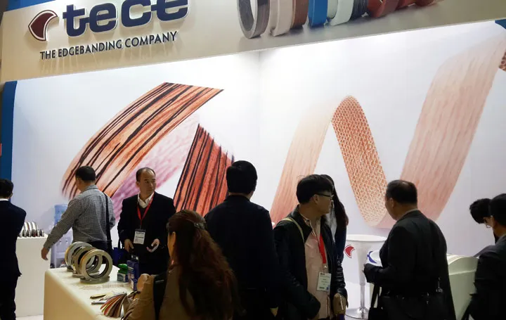 Tece Interzum Guangzhou 2016 Fuarında