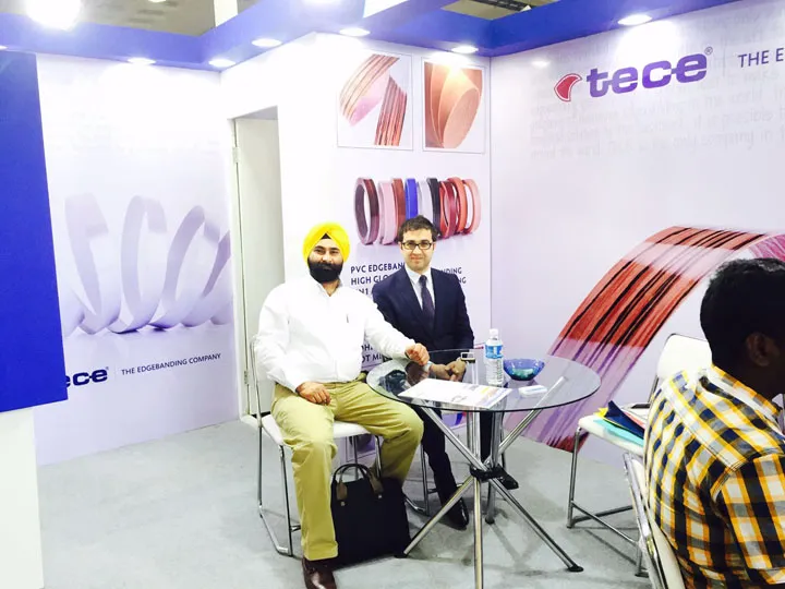 TECE was at INDIAWOOD